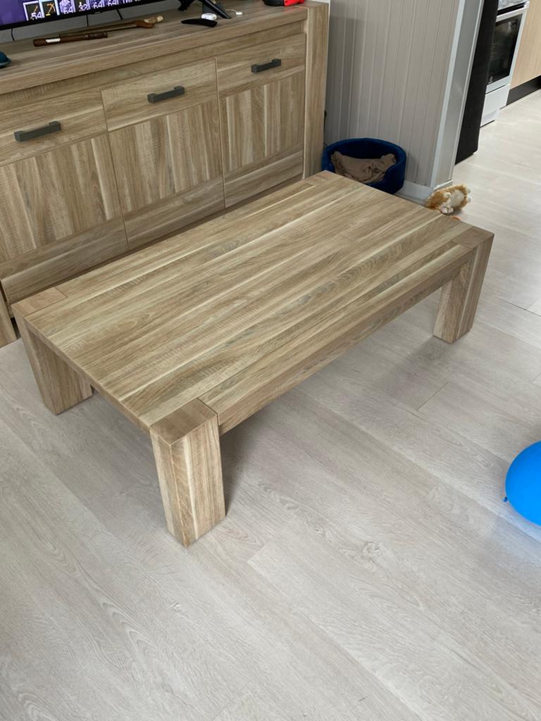 Salontafel merk Pronto Wonen, Ophalen, 50 tot 100 cm, Zo goed als nieuw, 150 tot 200 cm