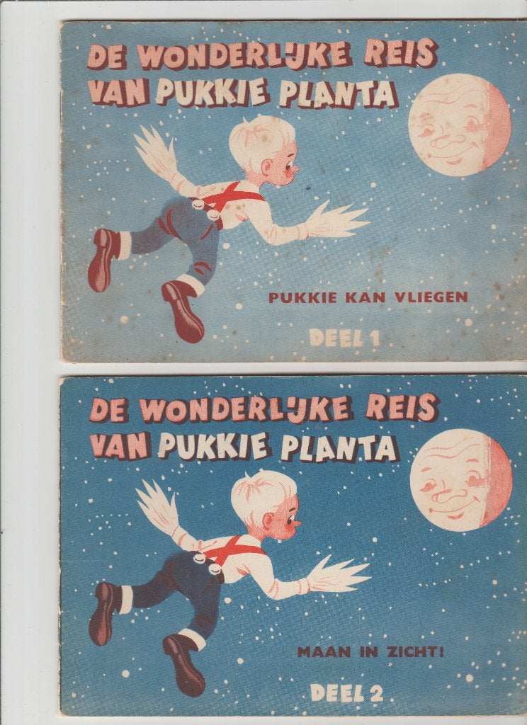 De Wonderlijke Reis van Pukkie Planta - Deel 1 t/m 8, Boeken, Ophalen of Verzenden, Gelezen, Onbekend, Plaatjesalbum