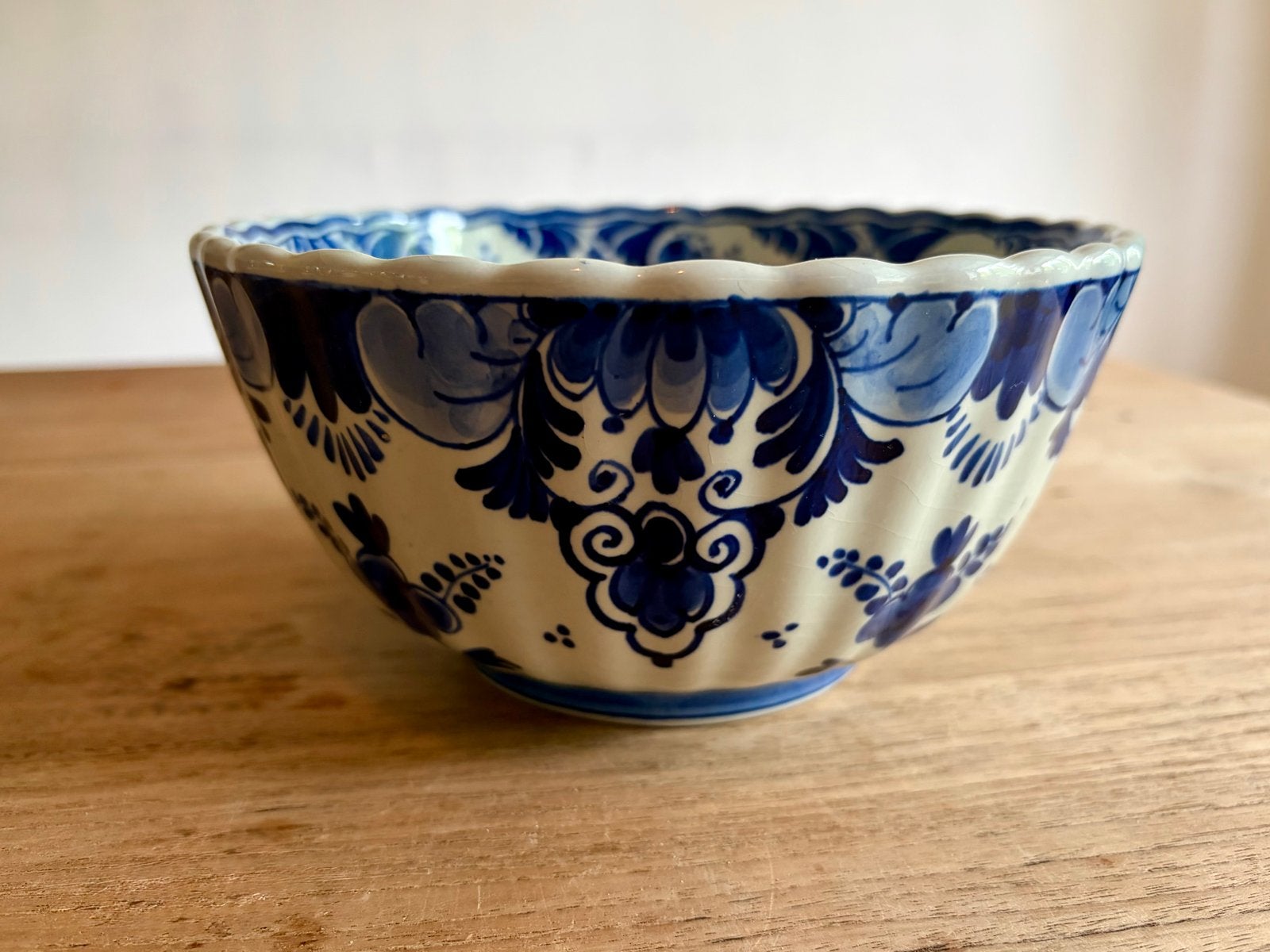 Fraaie Delfts Blauwe kom, Antiek en Kunst, Ophalen of Verzenden