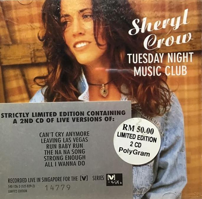 SALE-> CD SHERYL CROW-Tuesday Night Music Club (Jap, Cd's en Dvd's, Verzenden, Zo goed als nieuw, Poprock