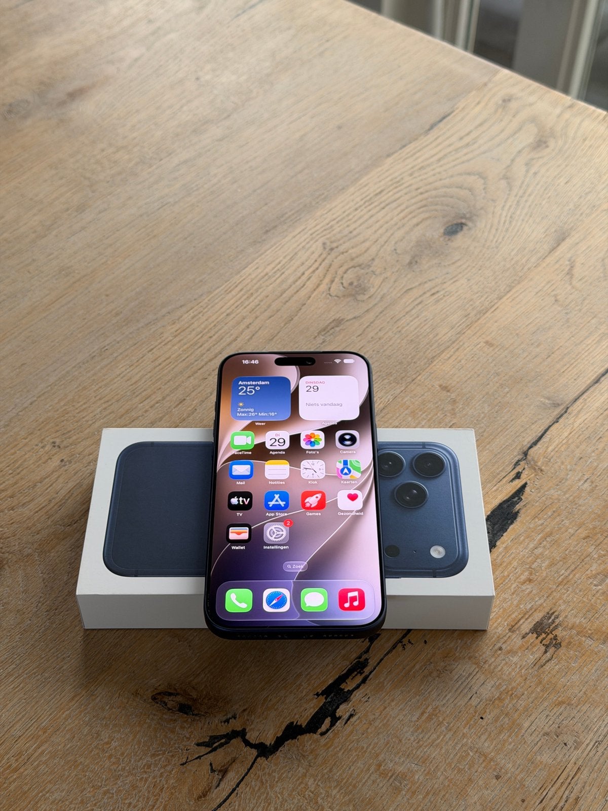 Apple iPhone 17 Pro Max - 256GB - Deep Blue, Telecommunicatie, 256 GB, Apple, Apple, Blauw