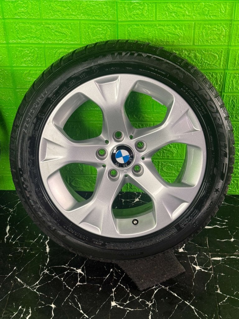 Originele BMW X1 velgen 17" 5x120 Style 317 winter 6mm E84, Auto-onderdelen, Niet ingevuld, Gebruikt, Banden en Velgen, Niet ingevuld