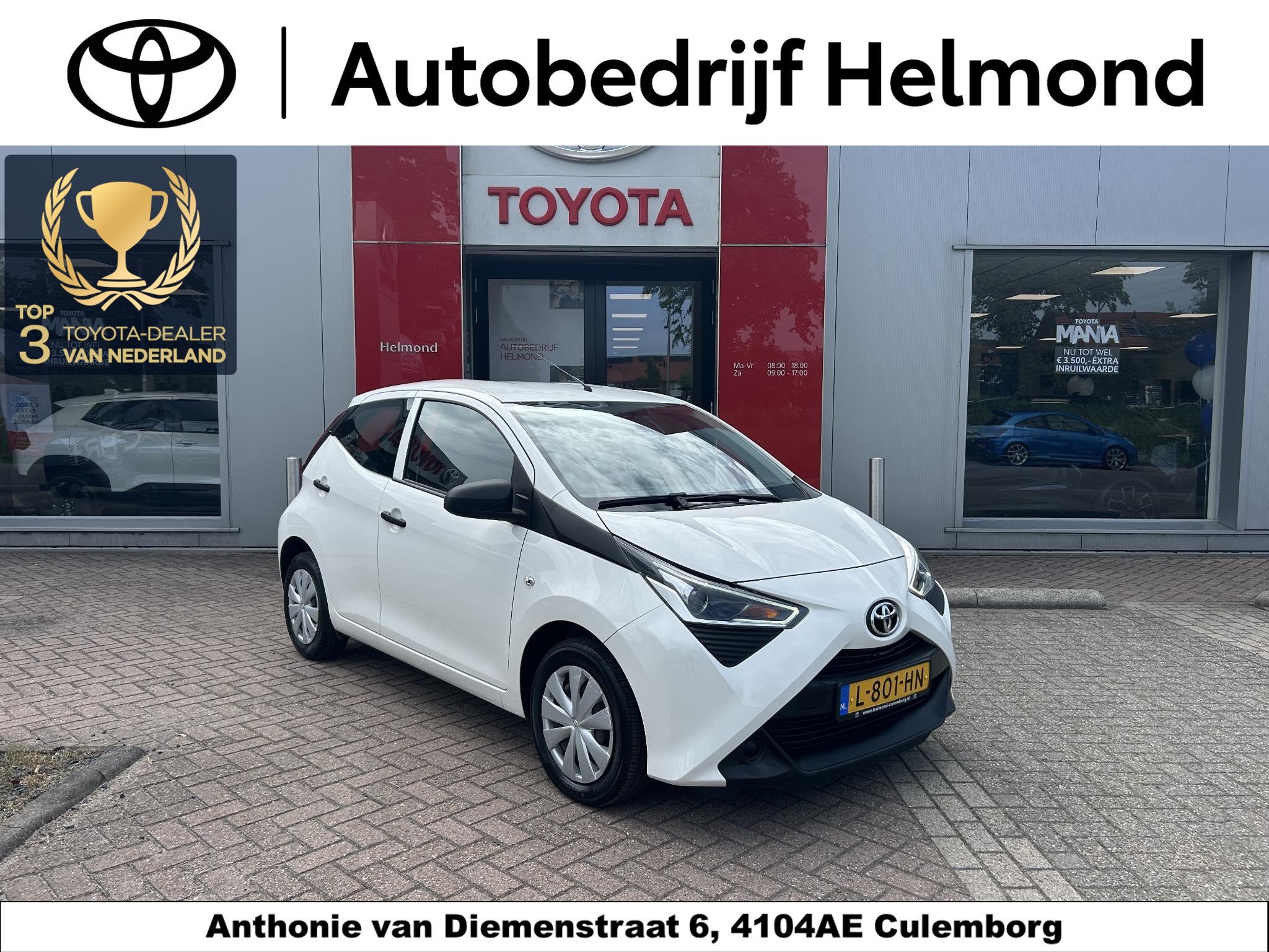 Toyota Aygo 1.0 VVT-i x-fun, Auto's, Voorwielaandrijving, Stof, Gebruikt, Euro 6