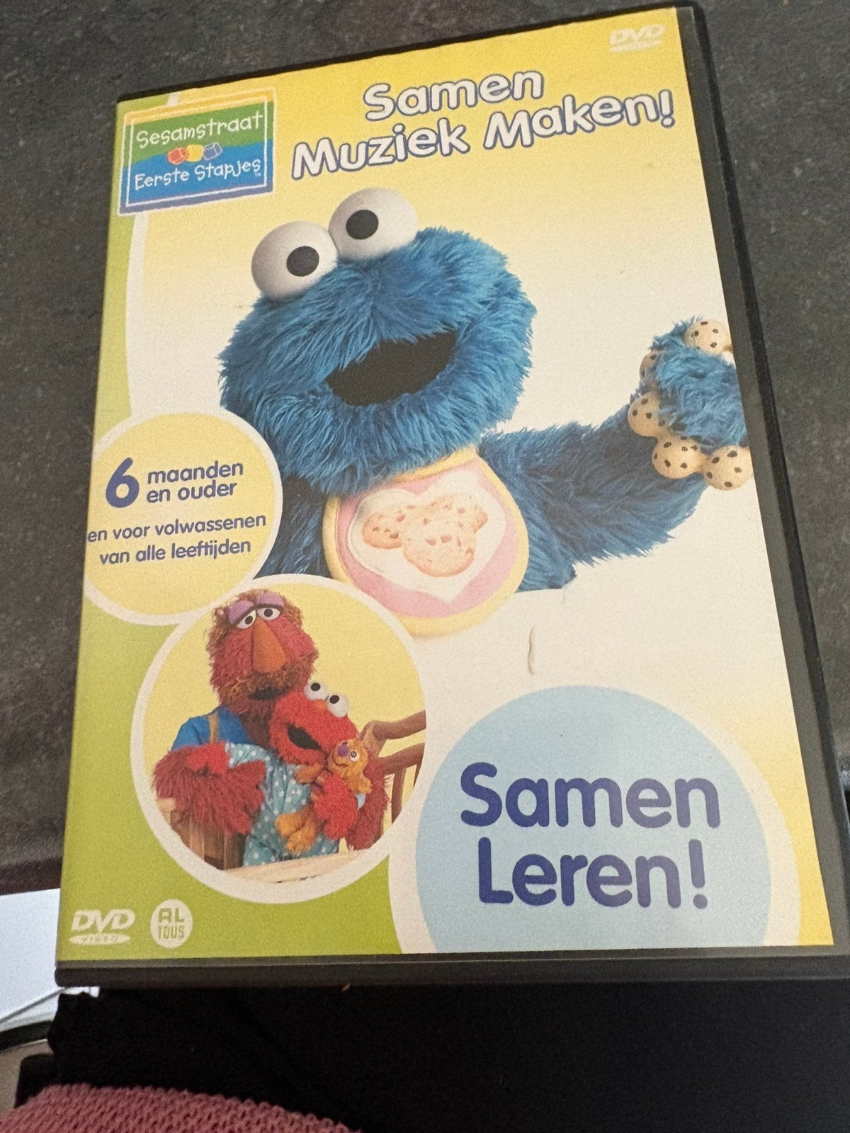 Sesamstraat Eerste Stapjes: Samen Muziek Maken! Samen Leren!, Gebruikt, Alle leeftijden, Ophalen of Verzenden, Tv fictie