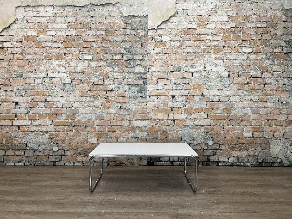 Design Salontafel – Wit Buisframe | Bauhaus Style, Huis en Inrichting, Ophalen, 50 tot 100 cm, Design, 50 tot 100 cm
