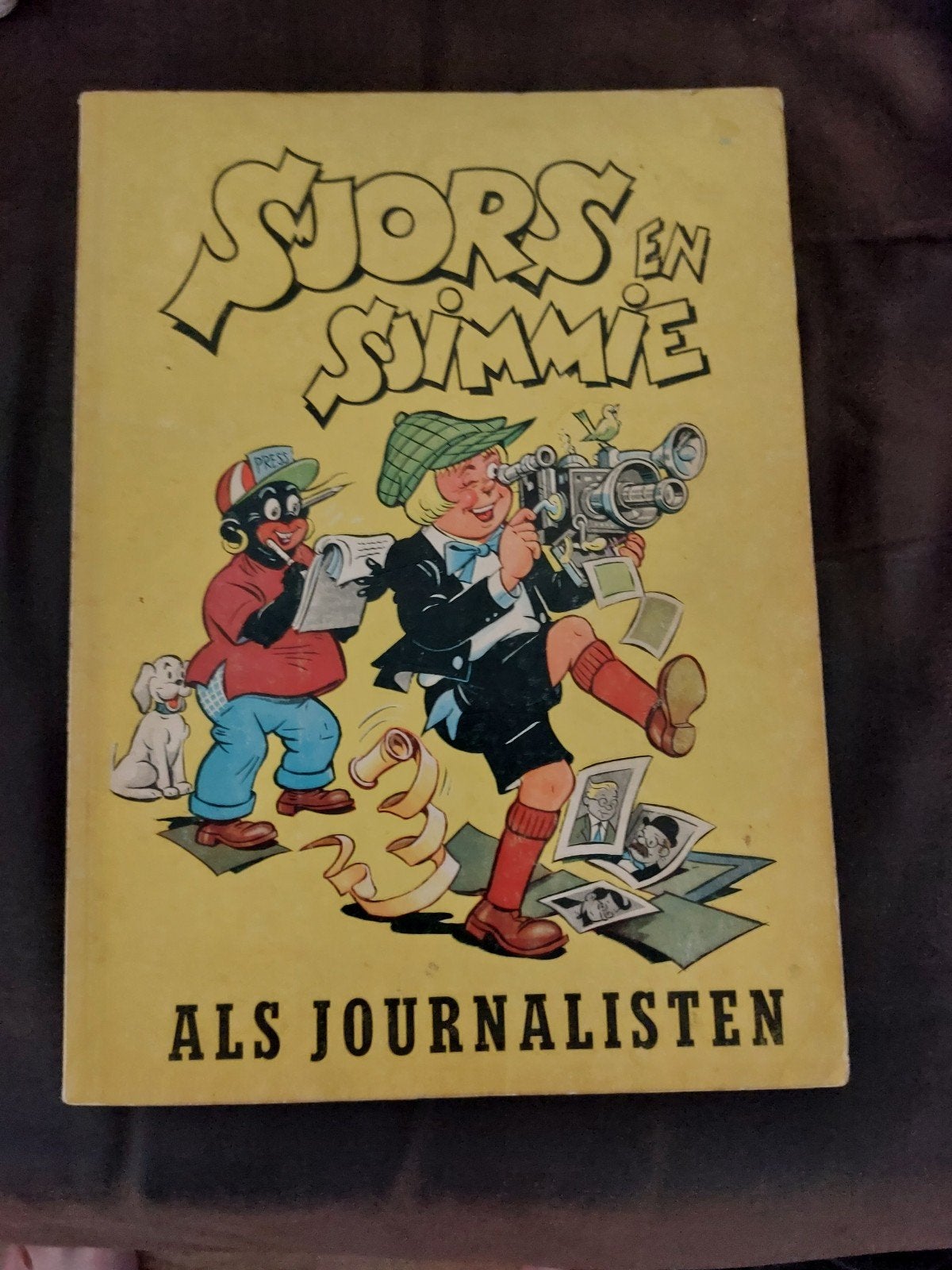 Sjors en Sjimmie als journalisten, Boeken, Eén stripboek, Ophalen of Verzenden, Gelezen