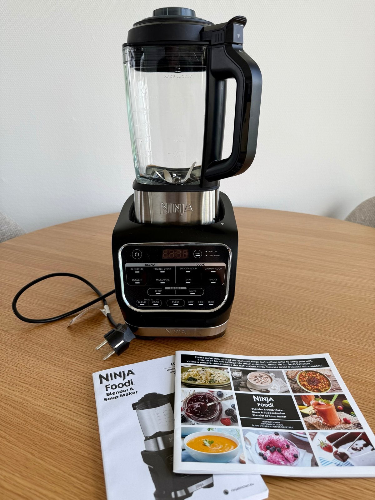Ninja Foodi Blender & Soepmaker - Zo goed als nieuw, Witgoed en Apparatuur, 2 tot 3 liter, Ophalen, Zo goed als nieuw, 3 snelheden of meer