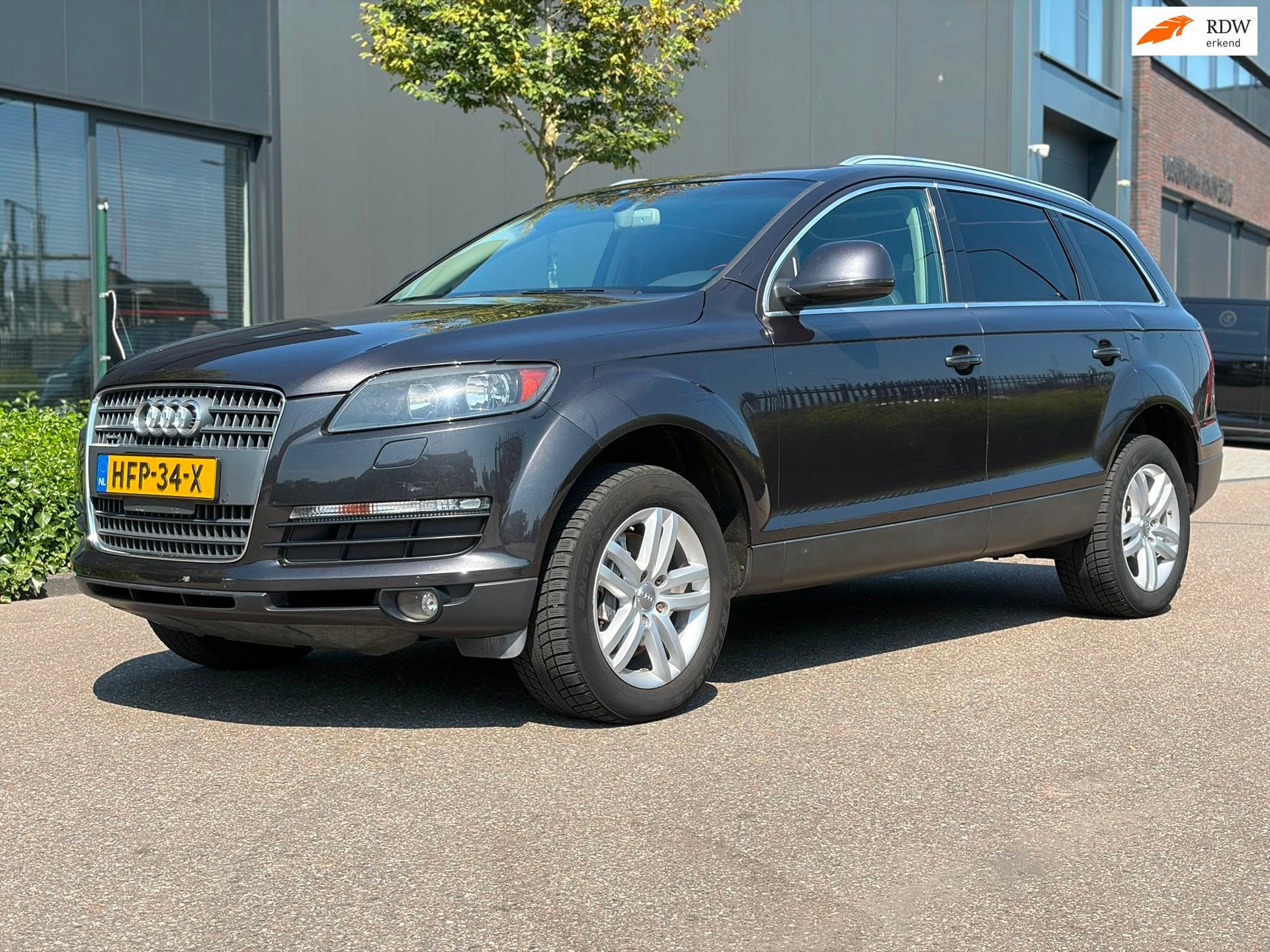 Audi Q7 3.6 FSI quattro 5+2 Export, Gebruikt, Zwart, 7 stoelen, 6 cilinders