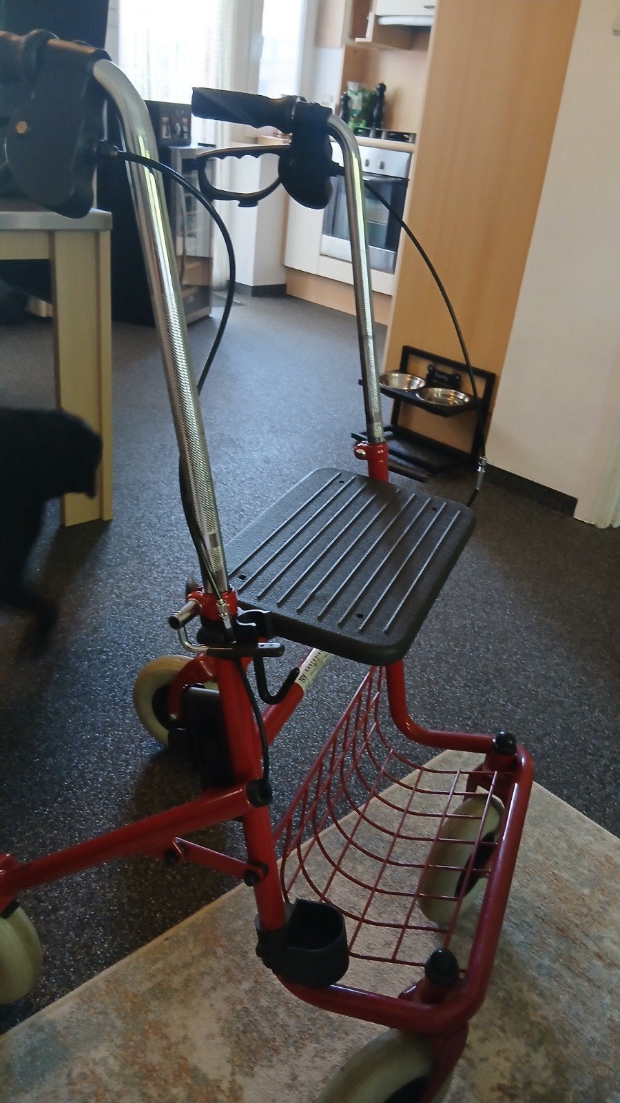 Rollator, Ophalen, Gebruikt