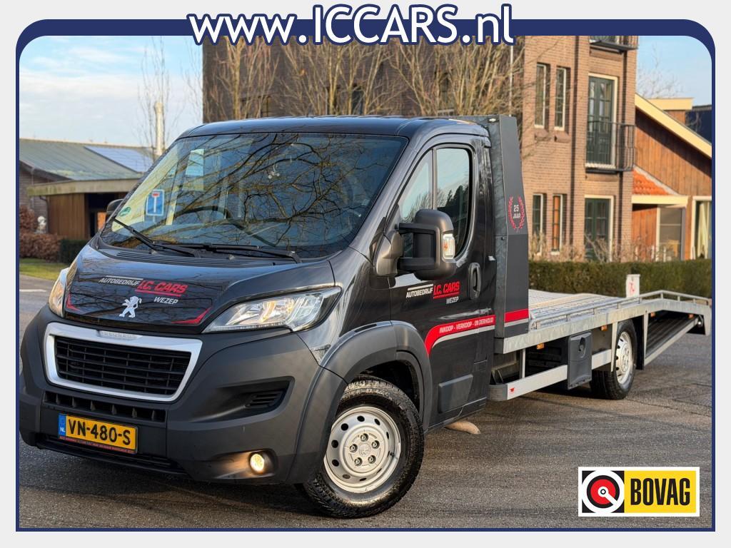 Peugeot BOXER 3.0 HDI 170 pk - Luchtvering - Top onderhouden, Zwart, 11 km/l, 2 stoelen, 2998 cc