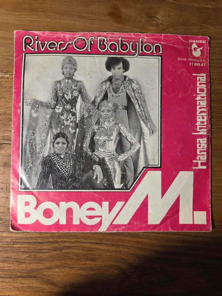 Boney M - Rivers of babylon, Gebruikt, 7 inch, Single, Ophalen of Verzenden