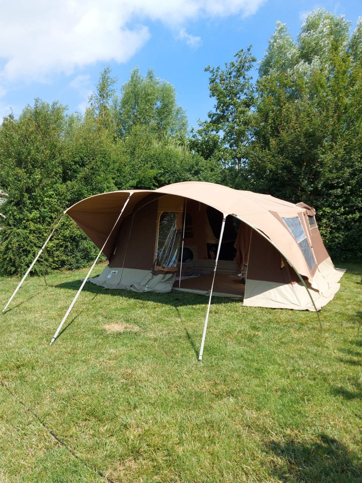 Raclet Villanova - 2019, Caravans en Kamperen, Vouwwagens, Beige, Raclet, Ophalen of Verzenden, Tot en met 6
