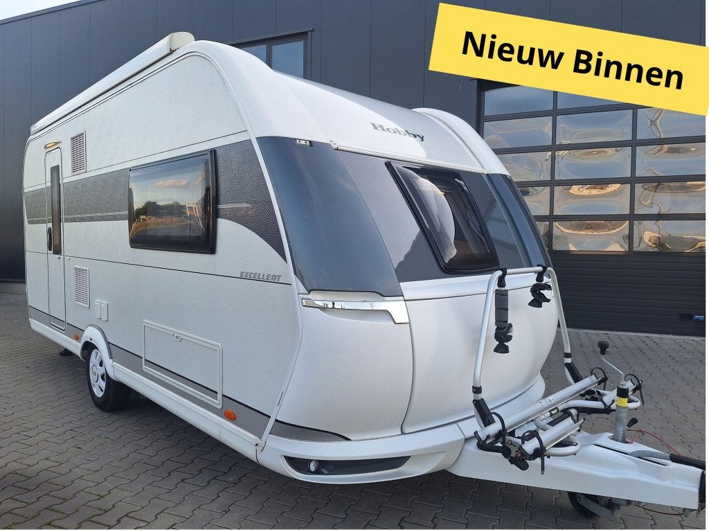 Hobby Excellent 460 SL Mover + Cassetteluifel - 2022, Fietsenrek, Hobby, Bedrijf, Tot en met 3
