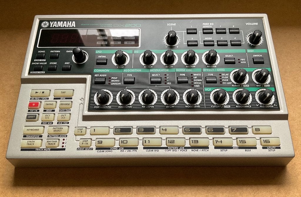 Yamaha DX 200 FM Synthesizer / Groovebox, Ophalen of Verzenden, Gebruikt, Overige aantallen, Yamaha