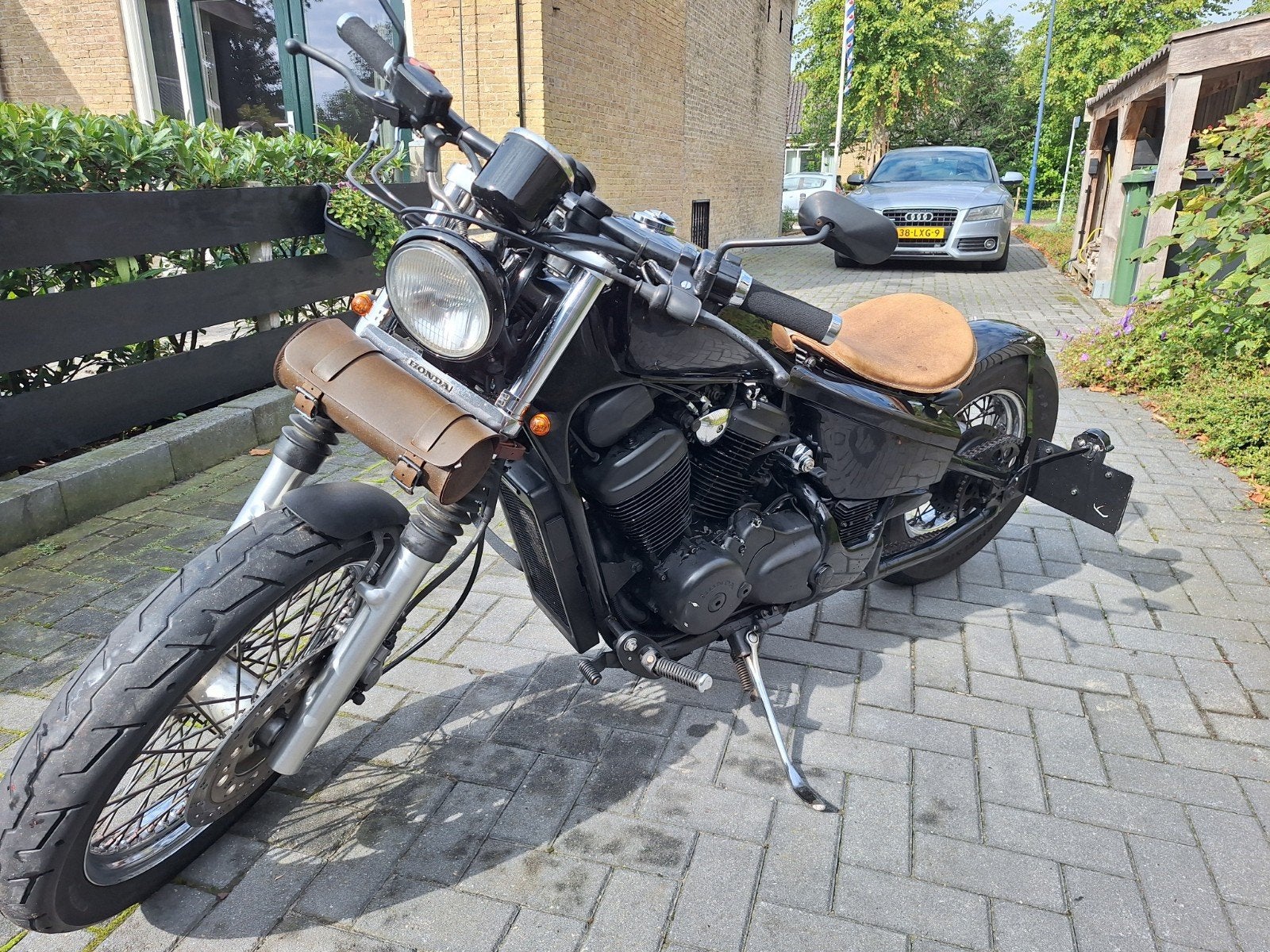 Honda Shadow VT600 Bobber, Motoren, 2 cilinders, Chopper, Gebruikt, Particulier