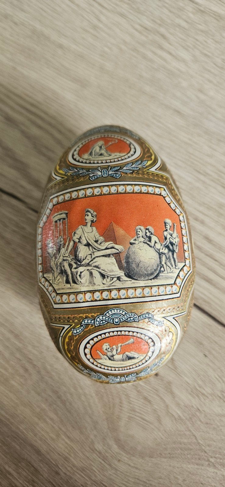 VinCenzo Fabergé-stijl Blik - Imperial Cameo Jaren '8, Verzamelen, Blikken, Ophalen of Verzenden, Gebruikt, Overige, Overige merken