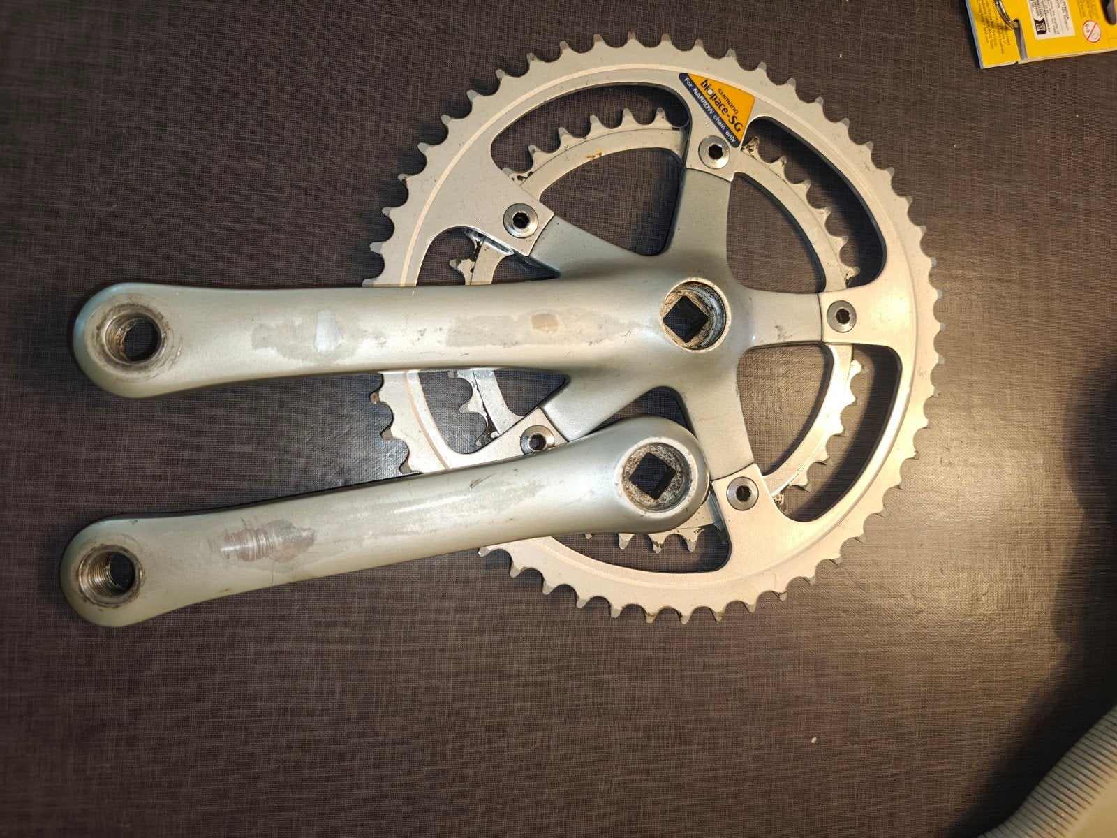 Shimano 105 crankstel, Fietsen en Brommers, Ophalen of Verzenden