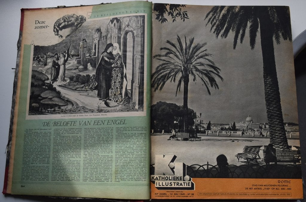 Tijdschrift “Katholieke Illustratie” 1949, nrs 27 t/m 52., Ophalen of Verzenden, Gelezen, Overige typen