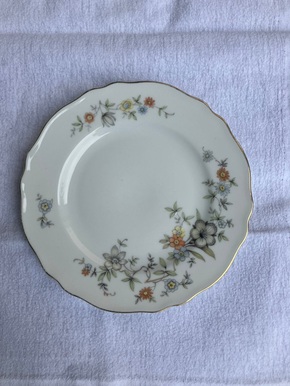 Dienblad met 12 schotels, Ophalen