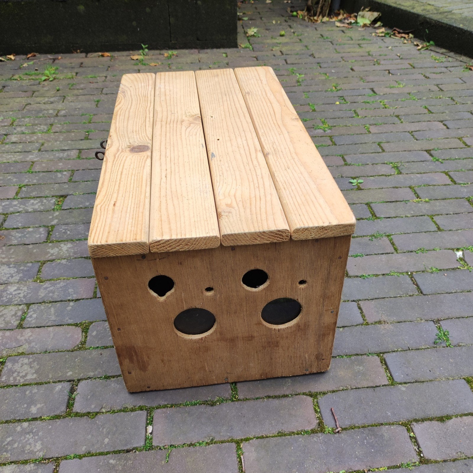 Transportkistje klein (huis-) dier, Ophalen, Hout, Vogelkooi