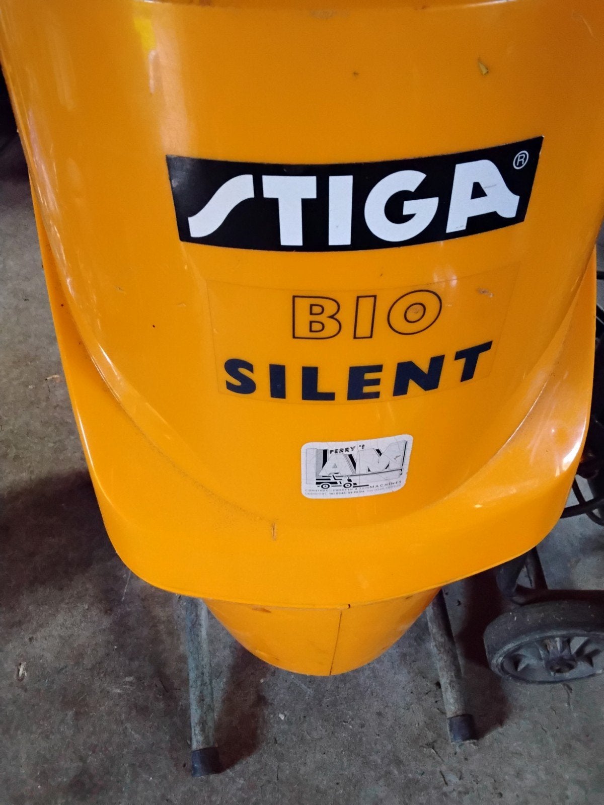 Stiga Bio Silent Hakselaar - Goed Werkend, Tuin en Terras, Ophalen, Gebruikt, Stiga