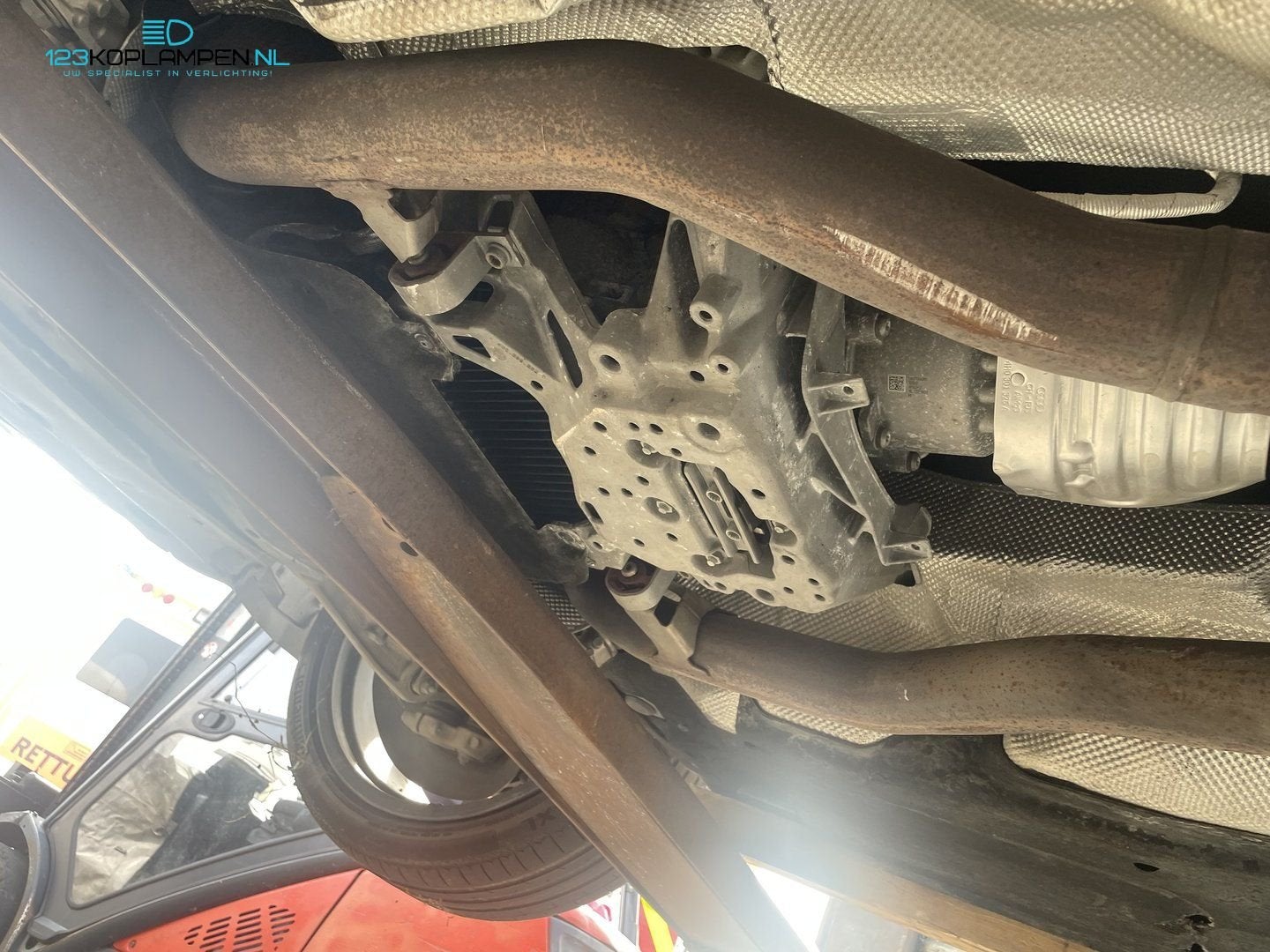 Lamborghini versnellingsbak subframe wielophanging cardanas, Auto-onderdelen, Gebruikt, -, Overige automerken, -