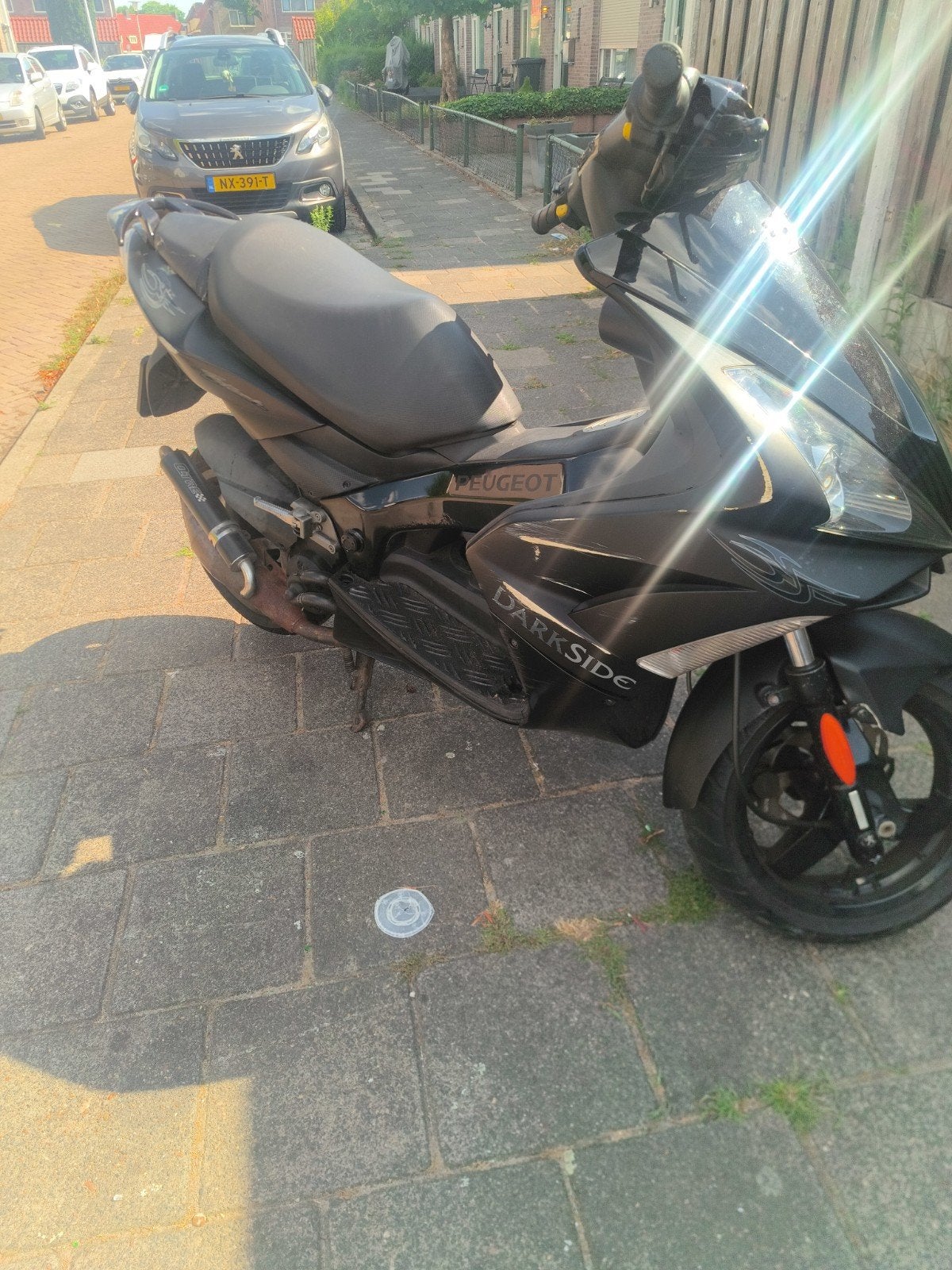 Peugeot Jet Force Dark Side -  scooter met lichte schade, Ophalen of Verzenden, Gebruikt, Jet force