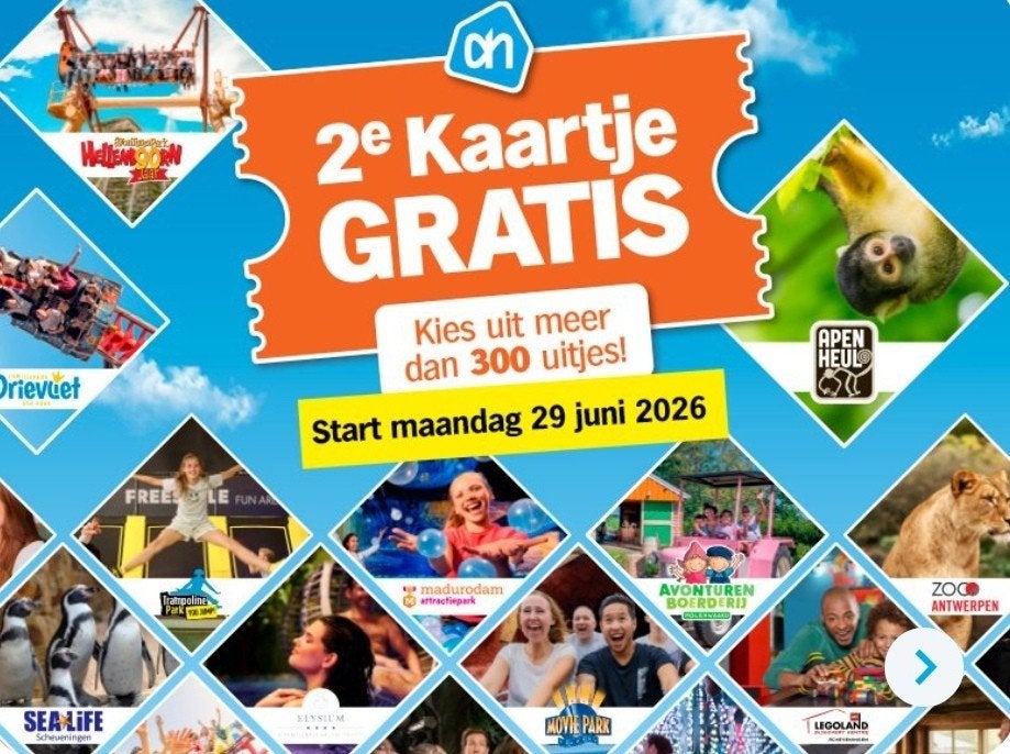 AH Uitjes zegels 2e kaartje gratis, Verzamelen, Supermarktacties, Albert Heijn, Ophalen