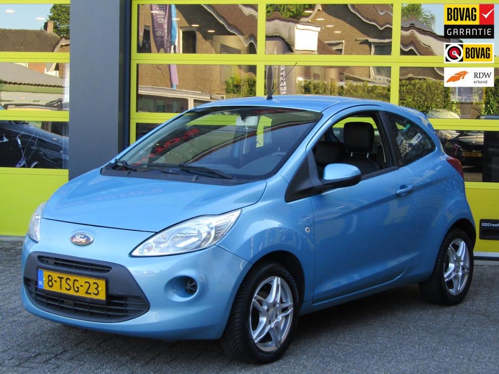 Ford Ka 1.2 Sound start/stop / lederen bekleding, Auto's, Ford, Bedrijf, Te koop, Ka, ABS, Airbags, Centrale vergrendeling, Elektrische buitenspiegels
