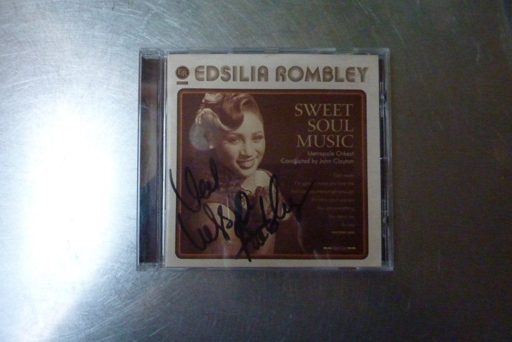 Edsilia Rombley - Sweet Soul Music GESIGNEERD, Ophalen of Verzenden, Zo goed als nieuw