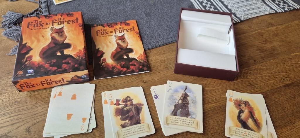 The fox in the forest, Een of twee spelers, Verzenden, Nieuw