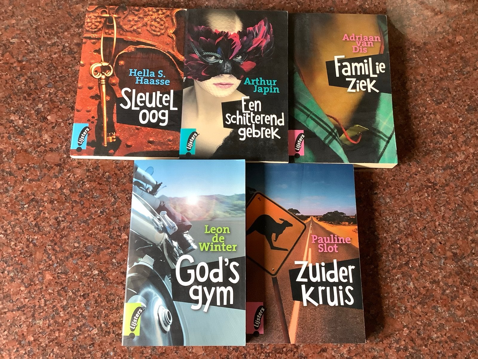 5 Lijsters boeken: Hella S. Haasse, Arthur Japin, Adriaan va, Ophalen of Verzenden, Gelezen, Nederland