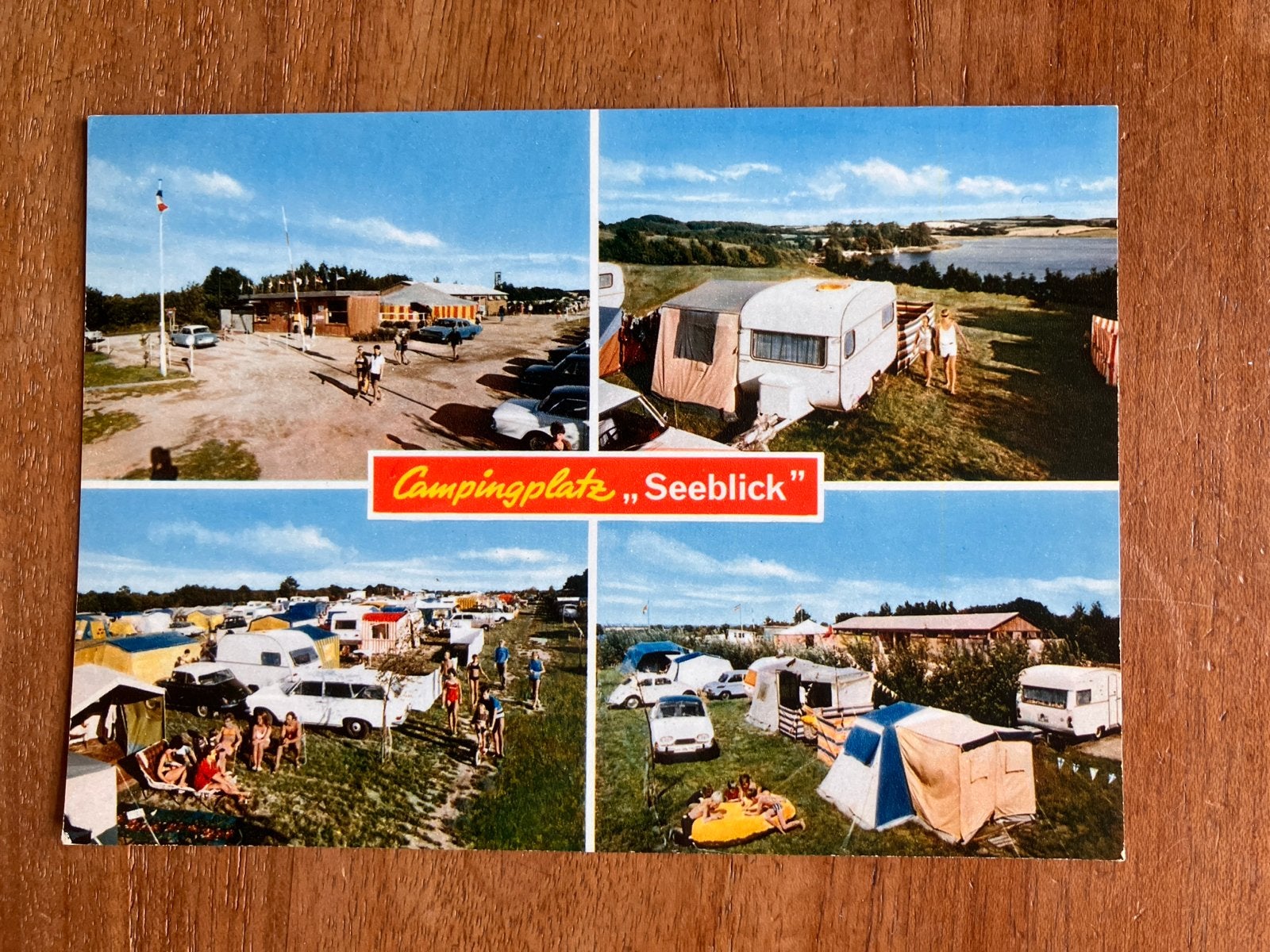Campingplatz "Seeblick" Bad Segeberg / Klein Rönnau, Ophalen of Verzenden, 1960 tot 1980, Ongelopen, Duitsland