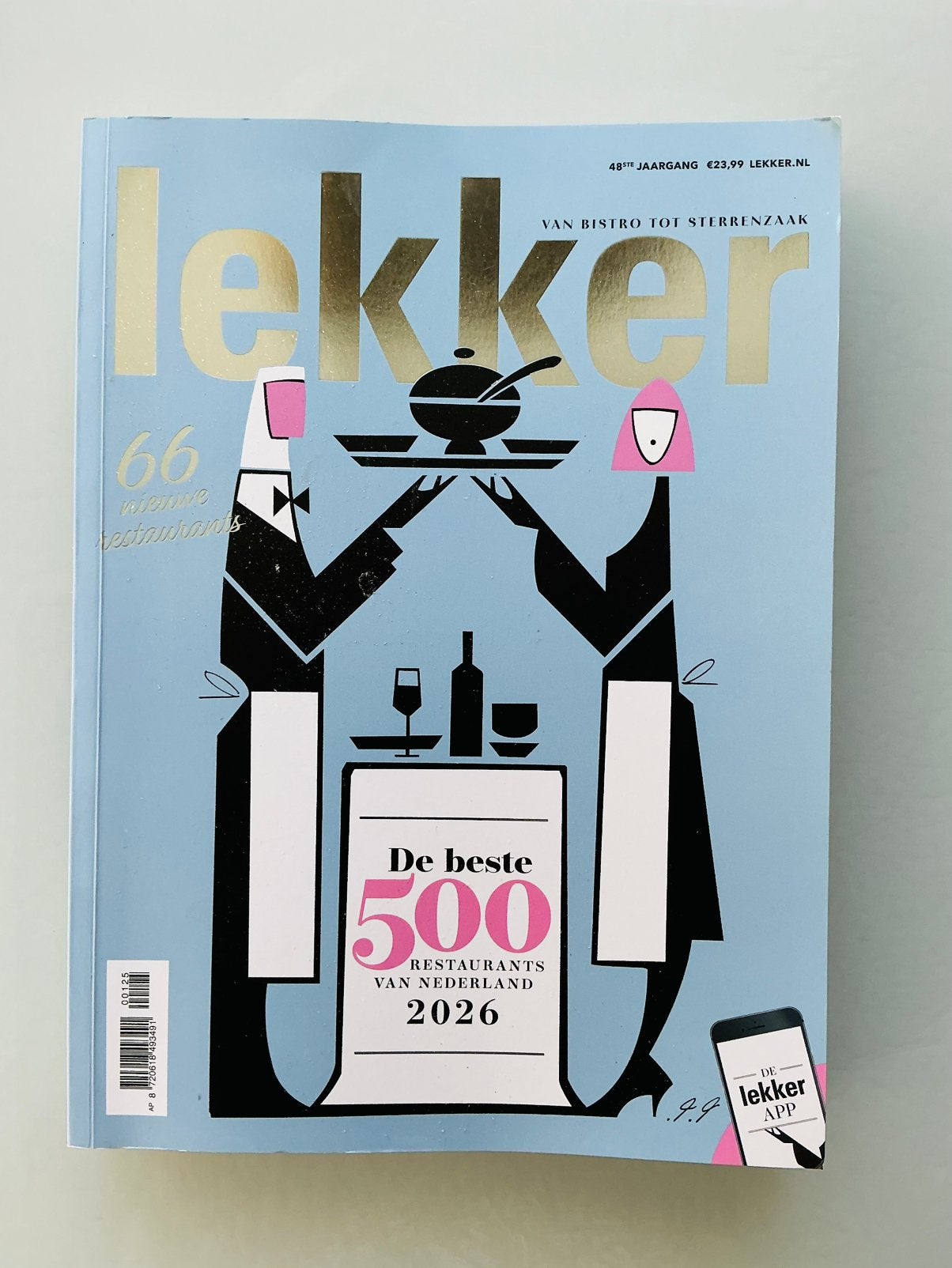 Lekker.van Bistro tot Sterrenzaak.66 nieuwe restaurants.2026, Ophalen of Verzenden, Nieuw, Overige typen