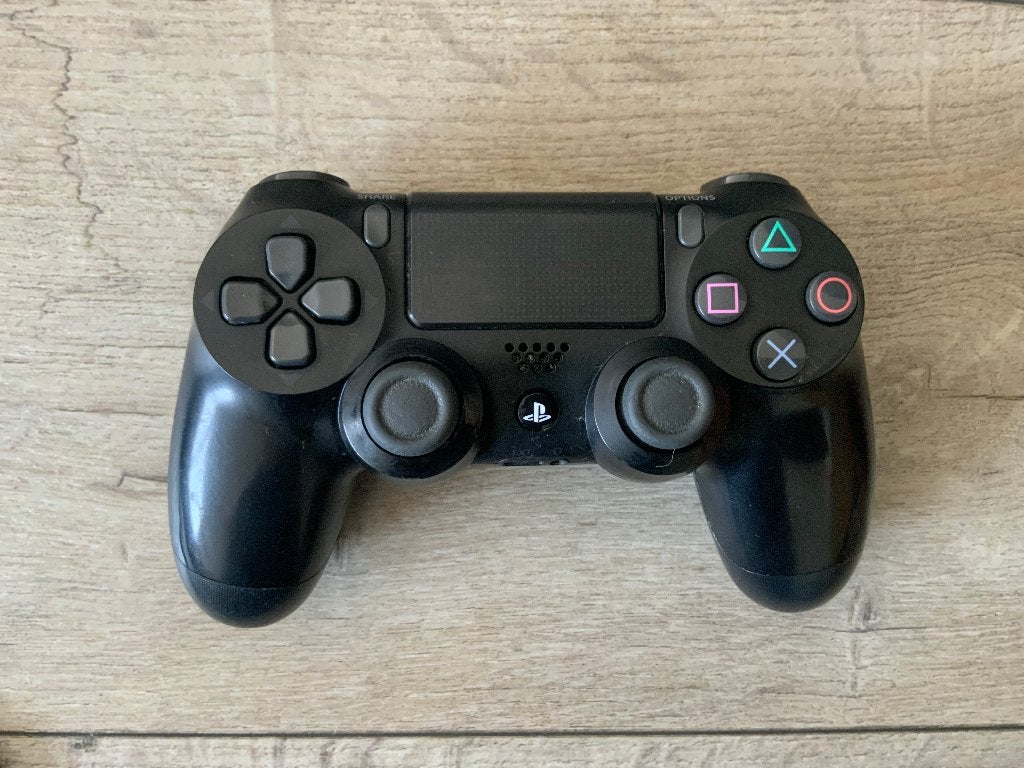 Playstation 4 - Dual Shock Controller PS4 Zwart, Spelcomputers en Games, Overige genres, 1 speler, Ophalen of Verzenden, Zo goed als nieuw
