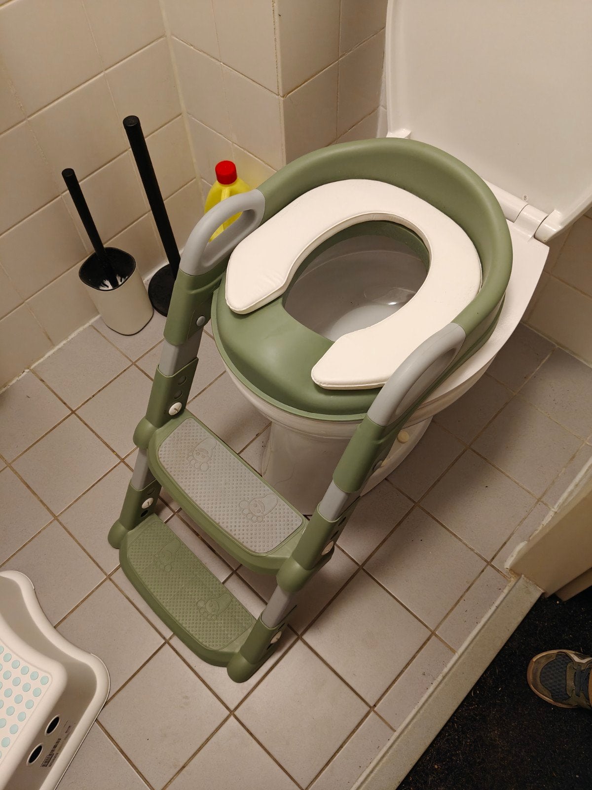 Wc verkleiner met trapje, Ophalen, Gebruikt