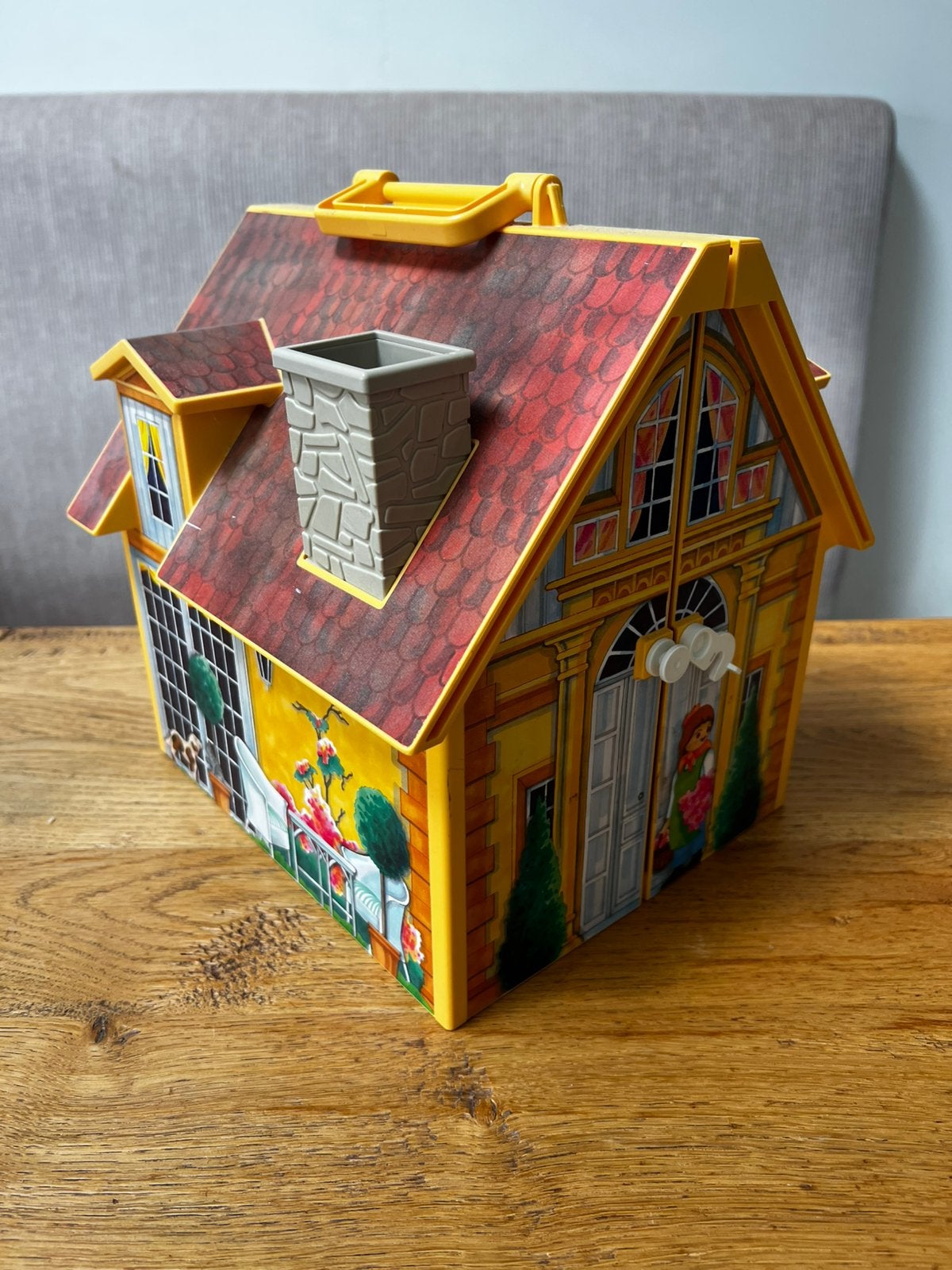 Playmobil (alleen) huis / meeneemhuis nr 5763 / 4145, Ophalen of Verzenden, Gebruikt, Poppenhuis