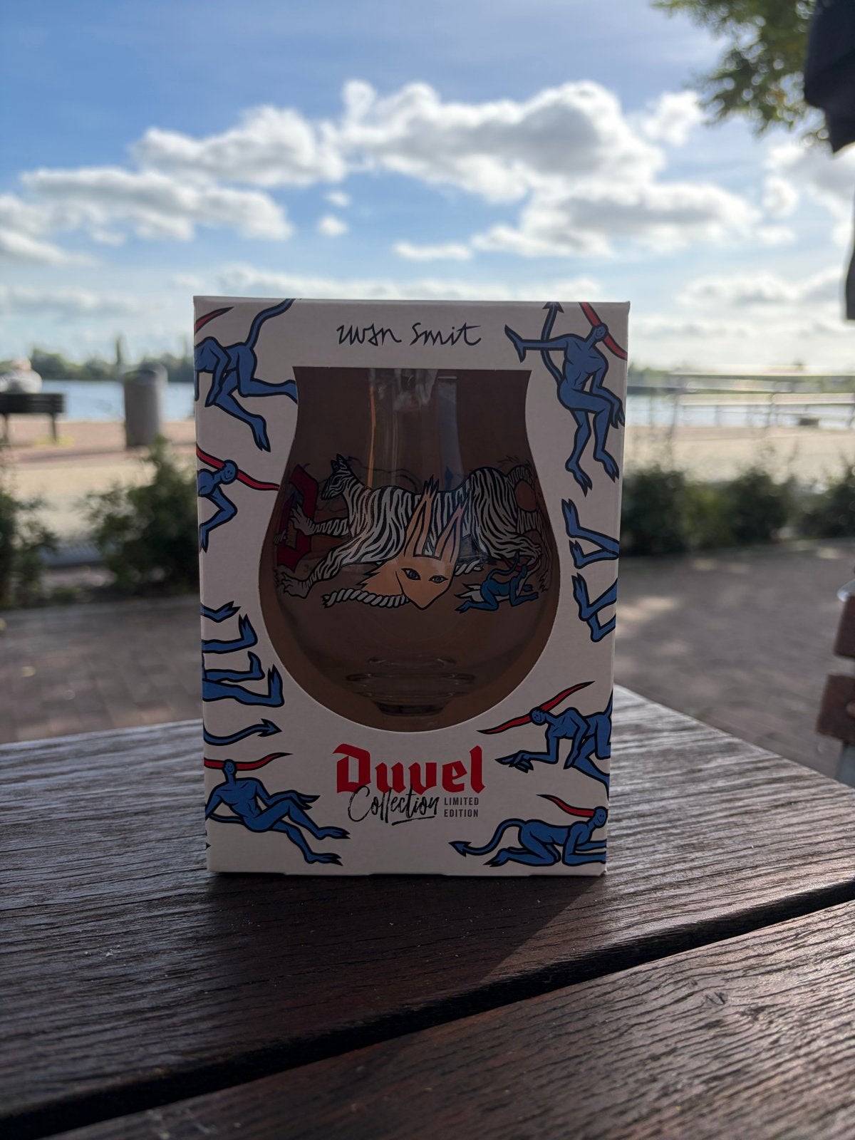 Duvel Collection Limited Edition glas Ivan Smit, Nieuw, Ophalen of Verzenden, Meerkleurig, Overige merken