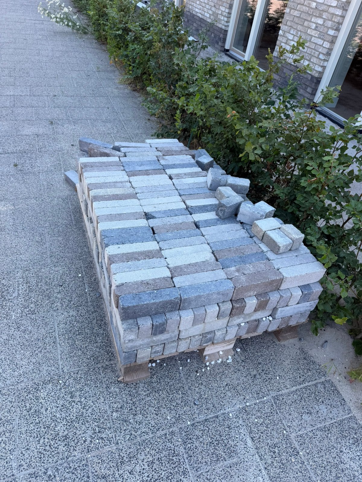 Moderne klinkers nog niet gebruikt, Ophalen, Nieuw, Beton, Klinkers