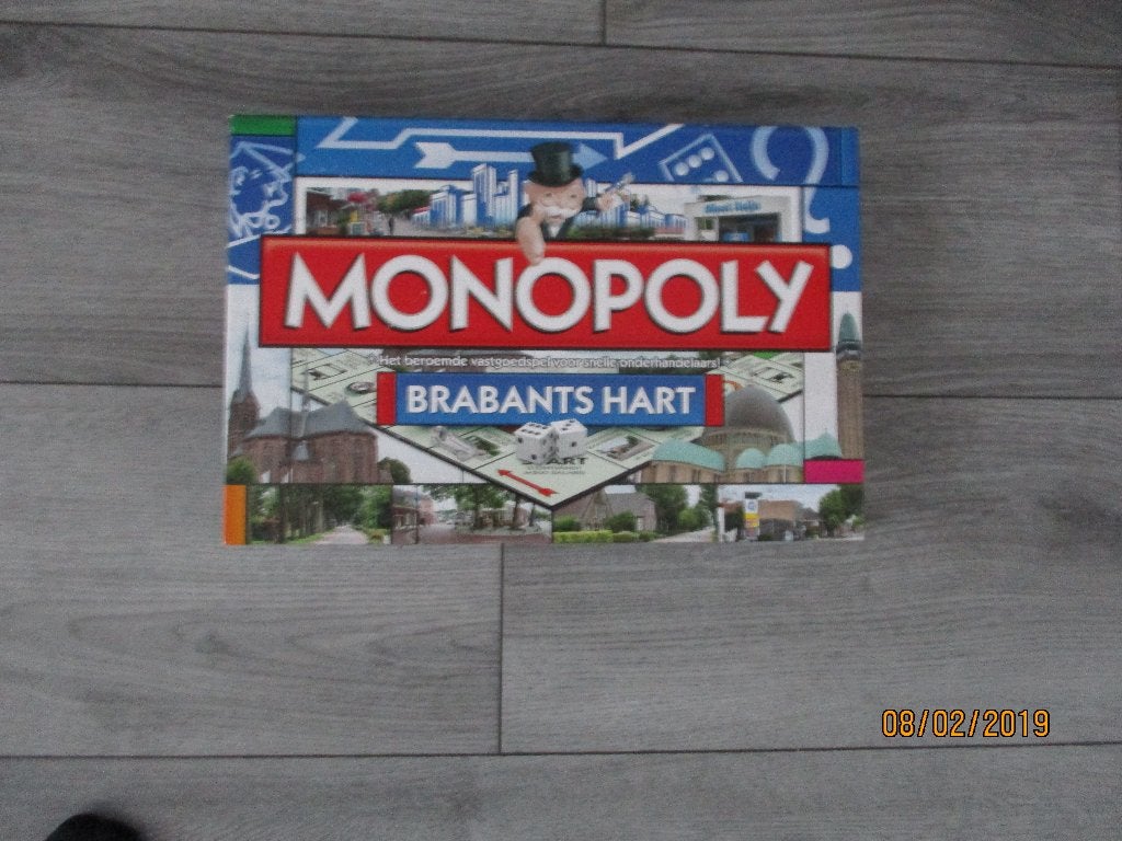 bordspel nieuw Monopoly Brabants Hart Monopolie, Vijf spelers of meer, Ophalen of Verzenden, Nieuw, Monopoly