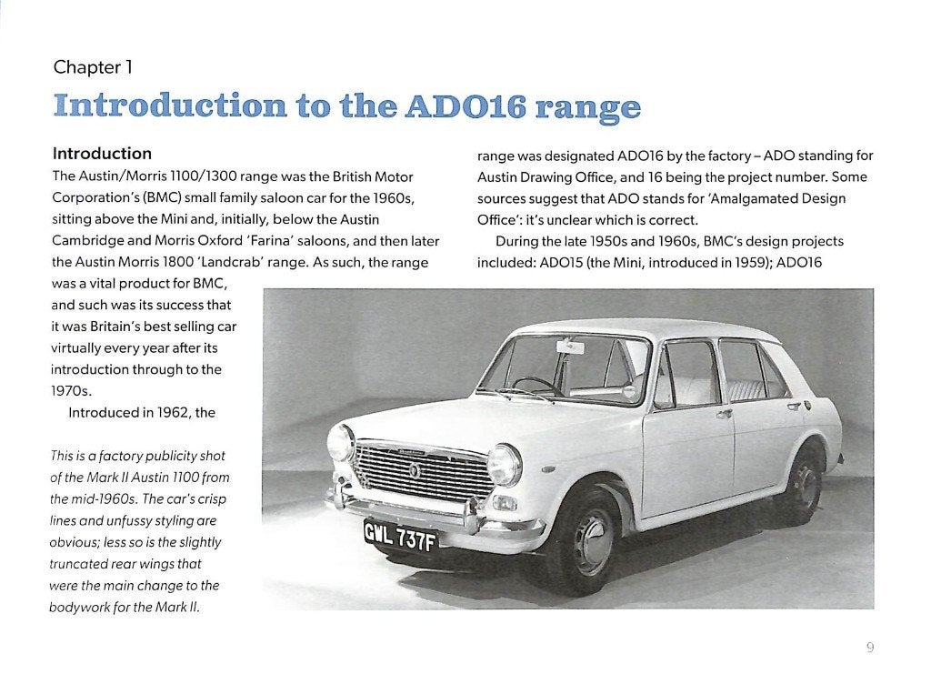 BMC 1100/1300 (ADO16), Verzenden, Nieuw, Overige merken, Matthew Vale