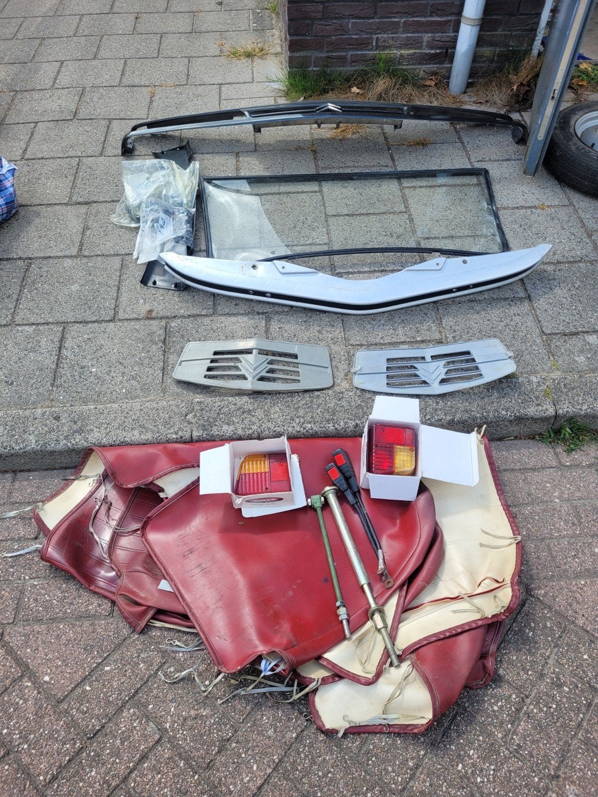 Vw kever , fiat 500 , 2cv en daf oltimeronderdelen te koop, Ophalen, Fiat