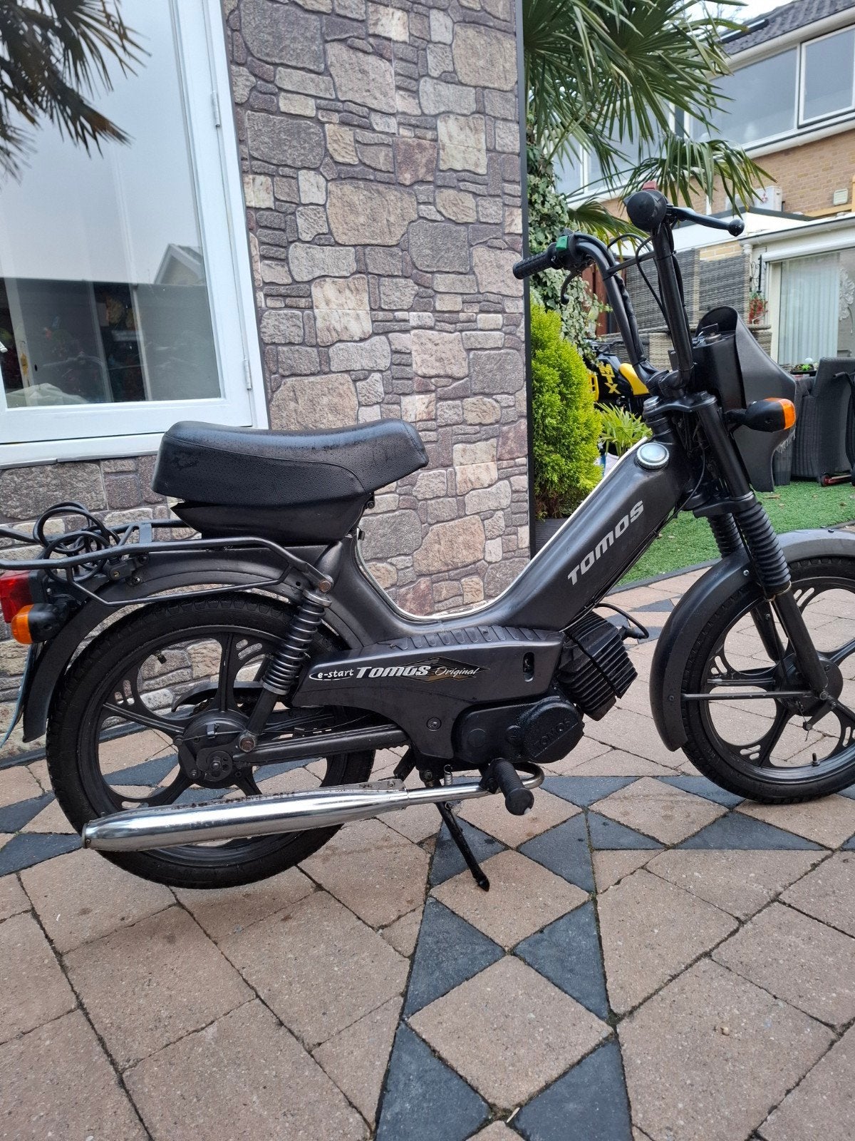 tomos met snor kenteken, Ophalen, Gebruikt, Maximaal 45 km/u, Quadro