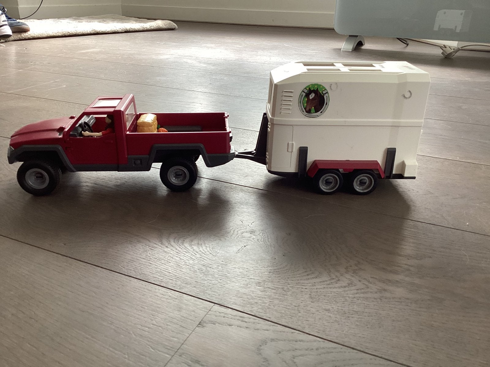Paarden trailer schleich, Ophalen of Verzenden, Zo goed als nieuw