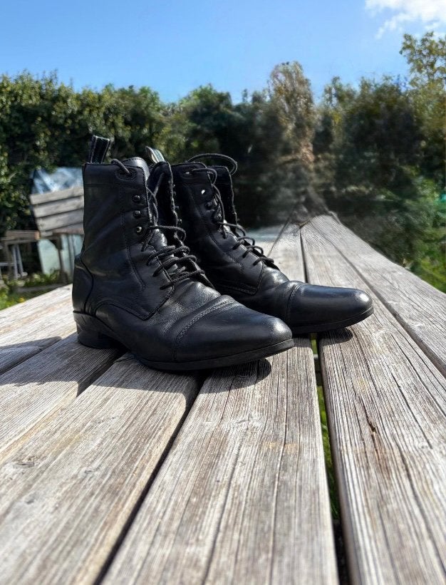 Zwarte jodphurs paardrijschoenen maat 42,5, Dieren en Toebehoren, Gebruikt, Dames, Ophalen of Verzenden, Ariat