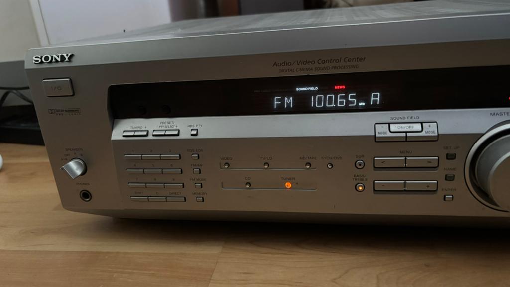 Sony STR-DE435 Receiver, Audio, Tv en Foto, Home Cinema-sets, Ophalen, 70 watt of meer, Zo goed als nieuw, 5.1-systeem