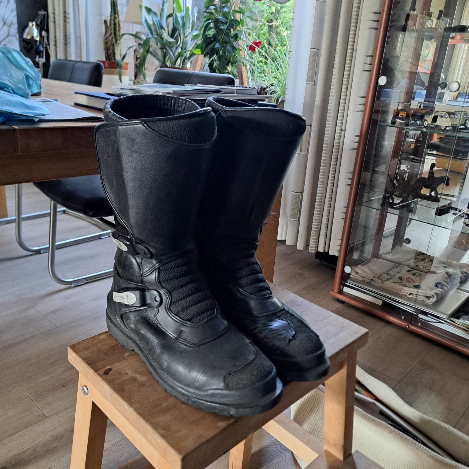 Bmw endurolaarzen, comfortabel en beschermend, Motoren, Kleding | Motorkleding, Ophalen of Verzenden, Tweedehands, Dames, Laarzen