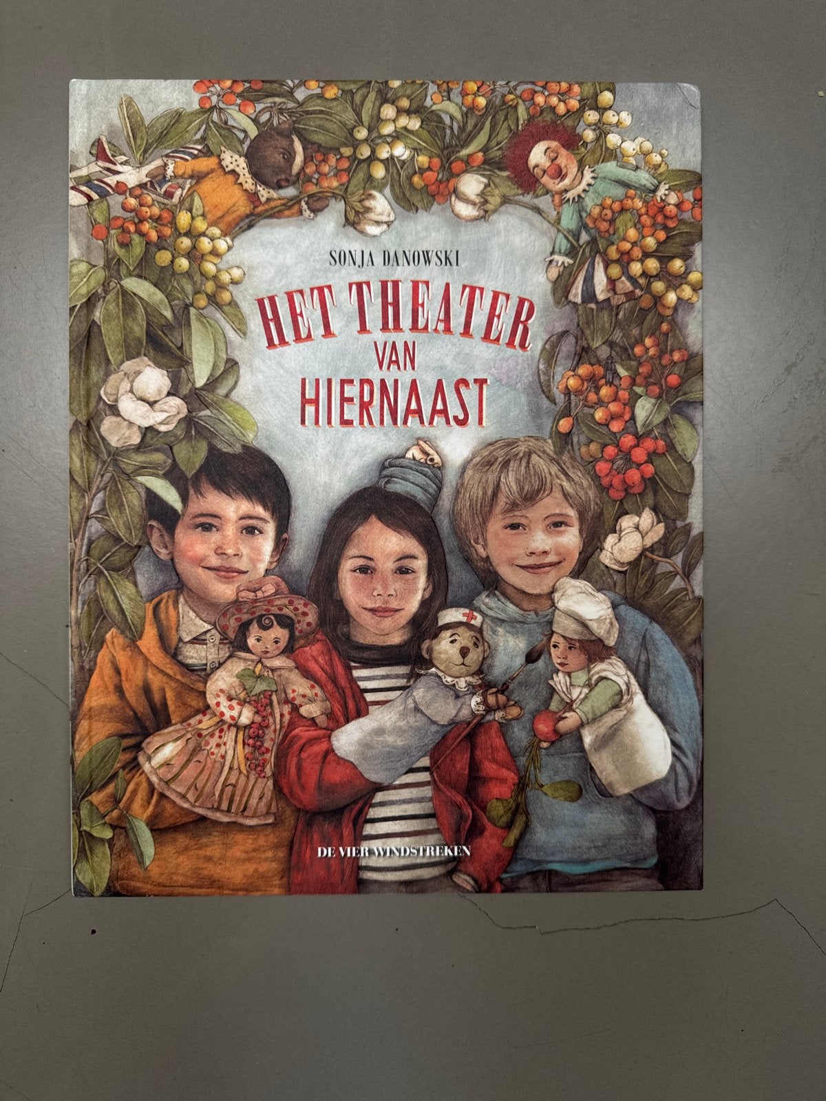 Sonja Danowski - Het theater van hiernaast, Boeken, Ophalen of Verzenden, Zo goed als nieuw, Sonja Danowski, Prentenboek