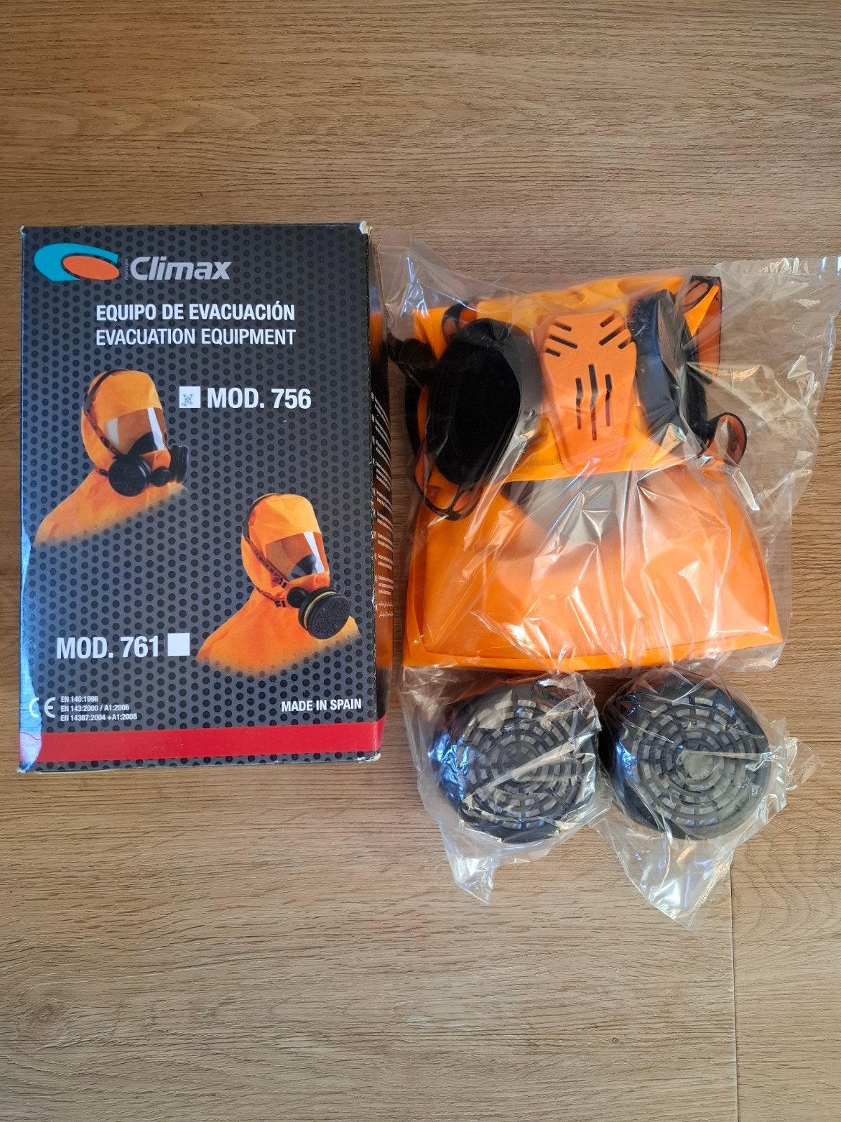 Climax 756 Gasmasker - Nieuw in doos, Ophalen of Verzenden, Nieuw