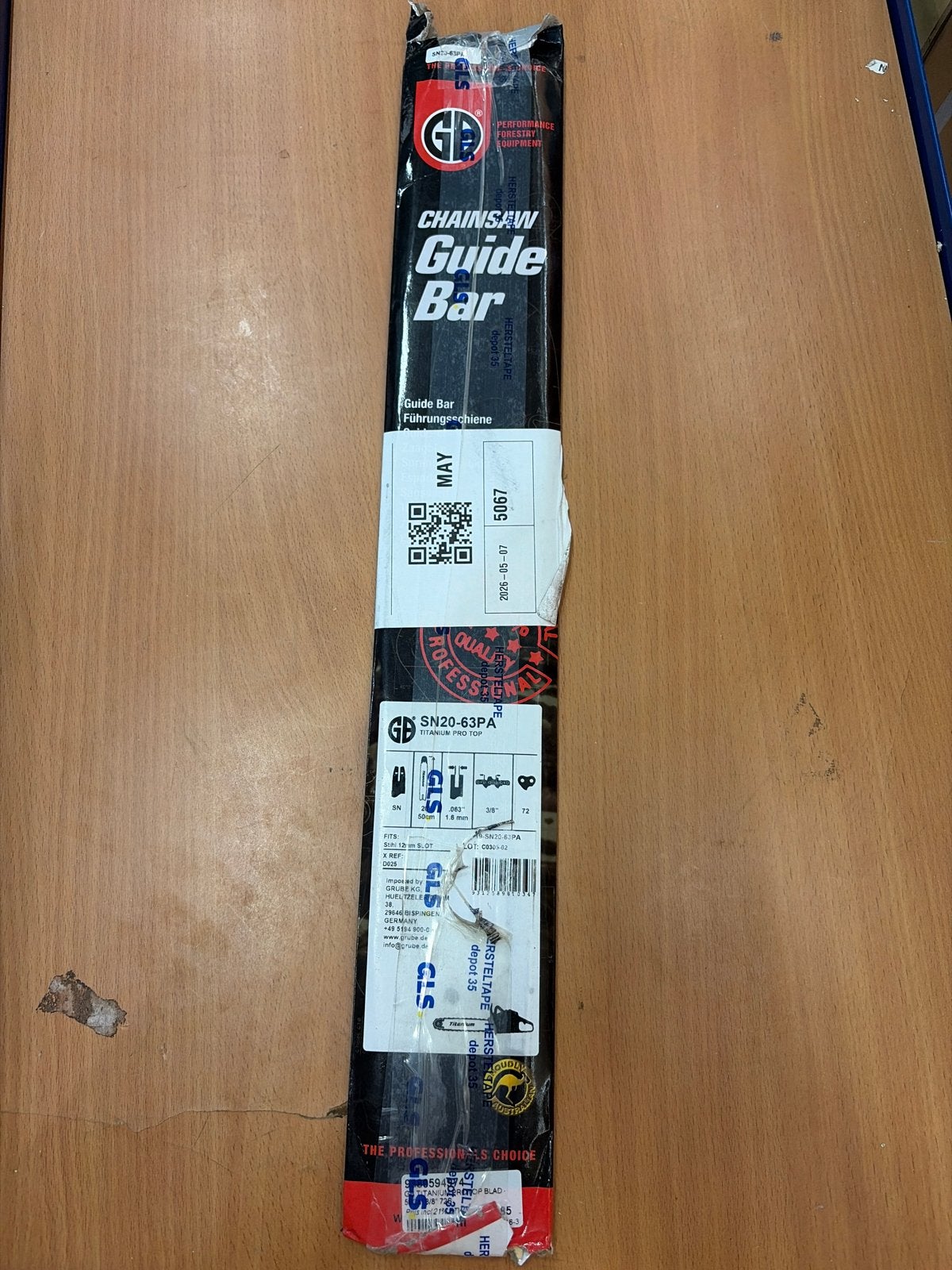 Nieuwe Kettingzaag Geleiderail - GB Titanium Protop 3, Nieuw, Ophalen of Verzenden, Nvt, Nvt